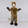 Custom Brown and White Horse Mascot Costume Adult Full Body Suit for Community Events
