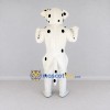 Custom White and Black Dalmatian Dog Mascot Costume Adult Full Body Suit for Pet Events Custom White and Black Dalmatian Dog Mascot Costume Adult Full Body Suit for Pet Events