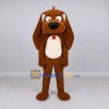 Custom Brown and Cream Long Eared Dog Mascot Costume Adult Full Body Suit for Pet Events Custom Brown and Cream Long Eared Dog Mascot Costume Adult Full Body Suit for Pet Events