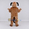 Custom Tan and Black Dog Mascot Costume Adult Full Body Suit for Pet Events Custom Tan and Black Dog Mascot Costume Adult Full Body Suit for Pet Events