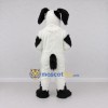 Custom White and Black Dog Mascot Costume Adult Full Body Suit for Pet Events Custom White and Black Dog Mascot Costume Adult Full Body Suit for Pet Events