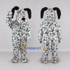 Custom White and Black Dalmatian Dog Mascot Costume Adult Full Body Suit for Pet Events Custom White and Black Dalmatian Dog Mascot Costume Adult Full Body Suit for Pet Events
