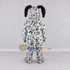 Custom White and Black Dalmatian Dog Mascot Costume Adult Full Body Suit for Pet Events Custom White and Black Dalmatian Dog Mascot Costume Adult Full Body Suit for Pet Events