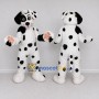 Custom White and Black Dalmatian Dog Mascot Costume Adult Full Body Suit for Pet Events