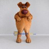Custom Brown Dog Mascot Costume Adult Full Body Suit for School Events