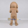 Custom Tan and White Dog Mascot Costume Adult Full Body Suit for Pet Events Custom Tan and White Dog Mascot Costume Adult Full Body Suit for Pet Events
