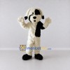 Custom White and Black Shaggy Dog Mascot Costume Adult Full Body Suit for Pet Events Custom White and Black Shaggy Dog Mascot Costume Adult Full Body Suit for Pet Events