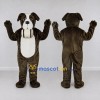 Custom Brown and White Saint Bernard Dog Mascot Costume Adult Full Body Suit for Pet Events Custom Brown and White Saint Bernard Dog Mascot Costume Adult Full Body Suit for Pet Events