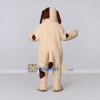 Custom Cream and Brown Dog Mascot Costume Adult Full Body Suit for Pet Events Custom Cream and Brown Dog Mascot Costume Adult Full Body Suit for Pet Events