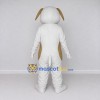 Custom White and Tan Dog Mascot Costume Adult Full Body Suit for Pet Events Custom White and Tan Dog Mascot Costume Adult Full Body Suit for Pet Events