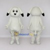 Custom White and Black Dog Mascot Costume Adult Full Body Suit for School Events Custom White and Black Dog Mascot Costume Adult Full Body Suit for School Events