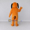 Custom Orange and Black Dog Mascot Costume Adult Full Body Suit for School Events Custom Orange and Black Dog Mascot Costume Adult Full Body Suit for School Events