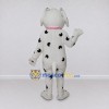 Custom White and Black Dalmatian Dog Mascot Costume Adult Full Body Suit for Pet Events Custom White and Black Dalmatian Dog Mascot Costume Adult Full Body Suit for Pet Events