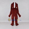 Custom Dark Brown and White Long Eared Dog Mascot Costume Adult Full Body Suit for Pet Events Custom Dark Brown and White Long Eared Dog Mascot Costume Adult Full Body Suit for Pet Events