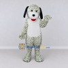 Custom White and Black Dalmatian Dog Mascot Costume Adult Full Body Suit for Pet Events Custom White and Black Dalmatian Dog Mascot Costume Adult Full Body Suit for Pet Events