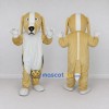 Custom Tan and White Long Eared Dog Mascot Costume Adult Full Body Suit for Pet Events Custom Tan and White Long Eared Dog Mascot Costume Adult Full Body Suit for Pet Events