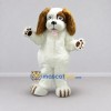 Custom White and Brown Dog Mascot Costume Adult Full Body Suit for Pet Events Custom White and Brown Dog Mascot Costume Adult Full Body Suit for Pet Events