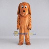 Custom Tan Dog Mascot Costume Adult Full Body Suit for School Events Custom Tan Dog Mascot Costume Adult Full Body Suit for School Events