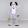 Custom White and Black Dalmatian Dog Mascot Costume Adult Full Body Suit for Pet Events Custom White and Black Dalmatian Dog Mascot Costume Adult Full Body Suit for Pet Events