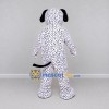 Custom White and Black Dalmatian Dog Mascot Costume Adult Full Body Suit for Pet Events Custom White and Black Dalmatian Dog Mascot Costume Adult Full Body Suit for Pet Events