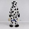 Custom White and Black Cow Mascot Costume Adult Full Body Suit for Farm Events Custom White and Black Cow Mascot Costume Adult Full Body Suit for Farm Events