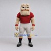 Custom Tan and Red Bulldog in Sportswear Mascot Costume Adult Full Body Suit for Sports Events