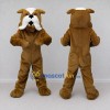 Custom Brown and White Bulldog Mascot Costume Adult Full Body Suit for Pet Events Custom Brown and White Bulldog Mascot Costume Adult Full Body Suit for Pet Events