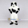 Custom White and Black Shaggy Dog Mascot Costume Adult Full Body Suit for Pet Events Custom White and Black Shaggy Dog Mascot Costume Adult Full Body Suit for Pet Events