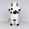 Custom White and Black Shaggy Dog Mascot Costume Adult Full Body Suit for Pet Events Custom White and Black Shaggy Dog Mascot Costume Adult Full Body Suit for Pet Events