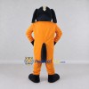 Custom Black Tan and Orange Dog in Tuxedo Mascot Costume Adult Full Body Suit for Themed Parties Custom Black Tan and Orange Dog in Tuxedo Mascot Costume Adult Full Body Suit for Themed Parties