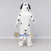 Custom White and Black Dalmatian Dog Mascot Costume Adult Full Body Suit for Pet Events Custom White and Black Dalmatian Dog Mascot Costume Adult Full Body Suit for Pet Events