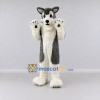 Custom Gray and White Husky Dog Mascot Costume Adult Full Body Suit for Pet Events Custom Gray and White Husky Dog Mascot Costume Adult Full Body Suit for Pet Events