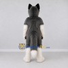 Custom Gray and White Husky Dog Mascot Costume Adult Full Body Suit for Pet Events Custom Gray and White Husky Dog Mascot Costume Adult Full Body Suit for Pet Events