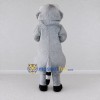 Custom Gray Black and White Raccoon Mascot Costume Adult Full Body Suit for Wildlife Events Custom Gray Black and White Raccoon Mascot Costume Adult Full Body Suit for Wildlife Events