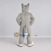 Custom Gray and White Husky Dog Mascot Costume Adult Full Body Suit for Pet Events