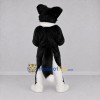 Custom Black and White Canine Character Mascot Costume Adult Full Body Suit for School Events Custom Black and White Canine Character Mascot Costume Adult Full Body Suit for School Events