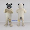 Custom Cream and Black Pug Dog Mascot Costume Adult Full Body Suit for Pet Events Custom Cream and Black Pug Dog Mascot Costume Adult Full Body Suit for Pet Events