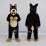 Custom Black and Tan German Shepherd Dog Mascot Costume Adult Full Body Suit for Pet Events
