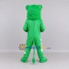 Custom Green and White Lion with Goggles Mascot Costume Adult Full Body Suit for School Events Custom Green and White Lion with Goggles Mascot Costume Adult Full Body Suit for School Events