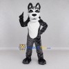 Custom Gray and White Husky Dog Mascot Costume Adult Full Body Suit for Pet Events Custom Gray and White Husky Dog Mascot Costume Adult Full Body Suit for Pet Events