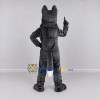 Custom Gray and White Husky Dog Mascot Costume Adult Full Body Suit for Pet Events Custom Gray and White Husky Dog Mascot Costume Adult Full Body Suit for Pet Events