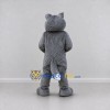 Custom Gray and White Wolf Mascot Costume Adult Full Body Suit for School Events Custom Gray and White Wolf Mascot Costume Adult Full Body Suit for School Events