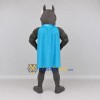 Custom Gray Blue and Yellow Rhino Superhero Mascot Costume Adult Full Body Suit for Themed Parties Custom Gray Blue and Yellow Rhino Superhero Mascot Costume Adult Full Body Suit for Themed Parties