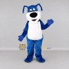 Custom Blue and White Dog Mascot Costume Adult Full Body Suit for School Events Custom Blue and White Dog Mascot Costume Adult Full Body Suit for School Events