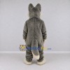 Custom Gray and White Husky Dog Mascot Costume Adult Full Body Suit for Pet Events