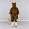 Custom Brown and White Husky Dog Mascot Costume Adult Full Body Suit for Pet Events Custom Brown and White Husky Dog Mascot Costume Adult Full Body Suit for Pet Events