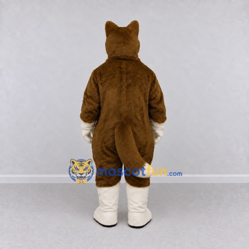 Custom Brown and White Husky Dog Mascot Costume Adult Full Body Suit for Pet Events Custom Brown and White Husky Dog Mascot Costume Adult Full Body Suit for Pet Events
