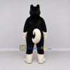 Custom Black and White Husky Dog Mascot Costume Adult Full Body Suit for Pet Events Custom Black and White Husky Dog Mascot Costume Adult Full Body Suit for Pet Events