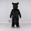 Custom Black and Gray Wolf Mascot Costume Adult Full Body Suit for Wildlife Events Custom Black and Gray Wolf Mascot Costume Adult Full Body Suit for Wildlife Events
