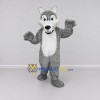 Custom Gray and White Wolf Mascot Costume Adult Full Body Suit for Wildlife Events Custom Gray and White Wolf Mascot Costume Adult Full Body Suit for Wildlife Events